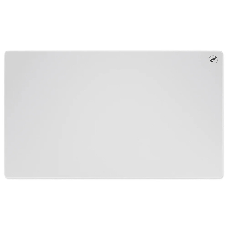 Odin ZeroGravity 24"x14" XL  Extended Gaming Cloth Mouse Pad -  White / White Stitching - حصيرة الفأرة